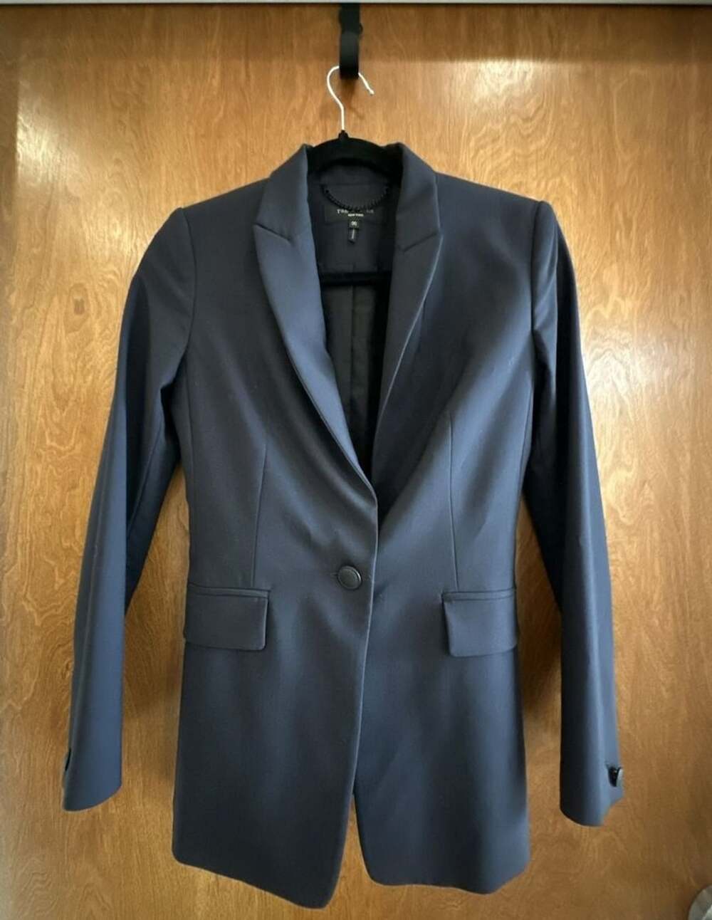 rag & bone New York Wool Blend Single-Button Blazer Jacket